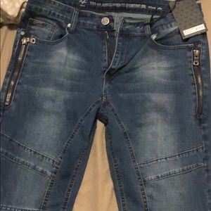 NWT Versace V 1969 Biker Jeans